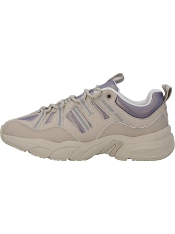 Calvin Klein Schnürschuhe in beige/lavendel/reflective