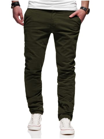 behype Chinohose Heritage in khaki