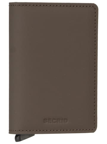 Secrid Geldbörse Slimwallet Matte in Truffle