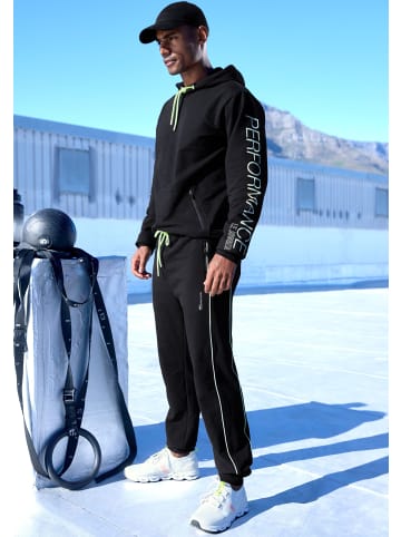 LE JOGGER Kapuzensweatshirt in schwarz