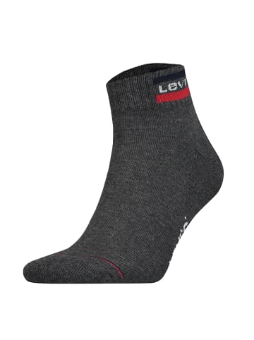 Levi´s Socken 6er Pack in Schwarz/Grau