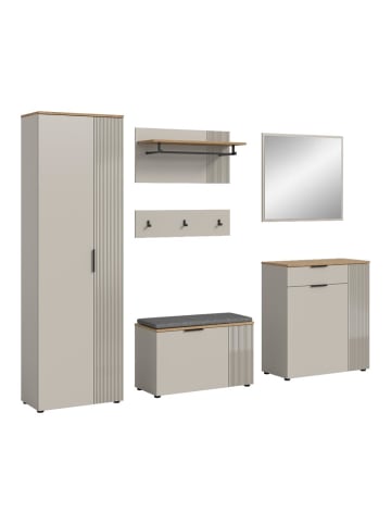 ebuy24 Garderobenmöbel Slide Kaschmir 250 x 36 cm