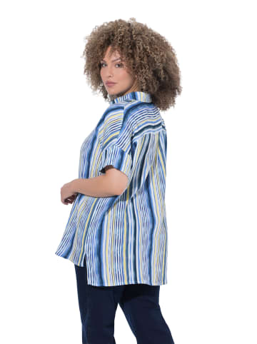 Ulla Popken Bluse in blau