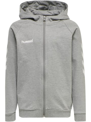 Hummel Hummel Cotton Kapuzenpullover Hmlgo Multisport Unisex Kinder in GREY MELANGE