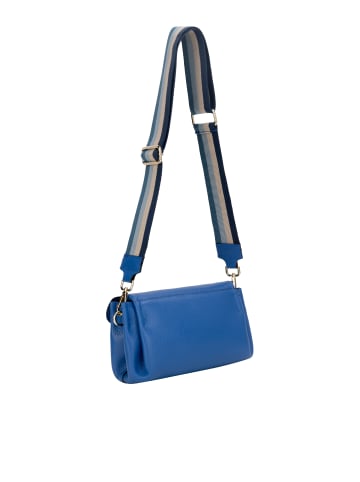 FELIPA Crossbody Bag Aus Leder in Azurblau