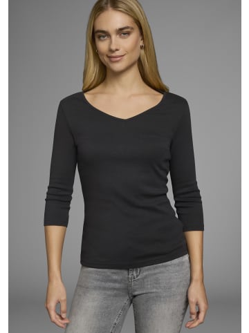 FLASHLIGHTS V-Shirt in khaki, schwarz