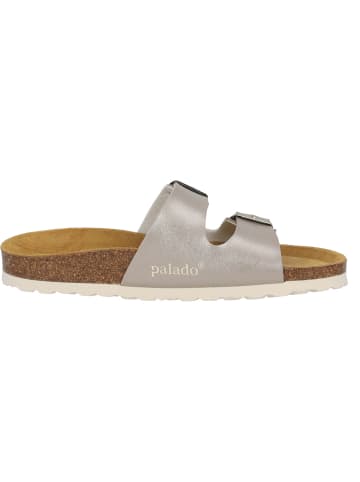 Palado Pantoletten Milos Metallic in Beige