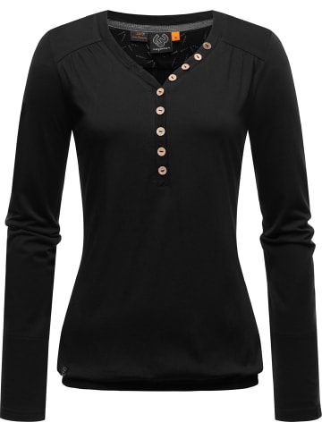 ragwear Langarmshirt Pinchi in Black