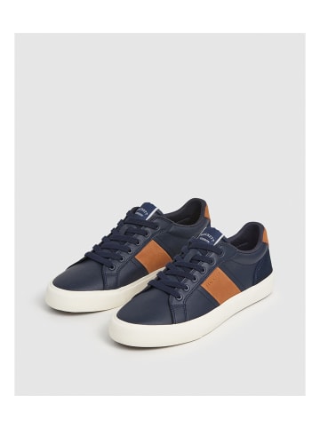 Hackett London Sneakers Blake in Marine
