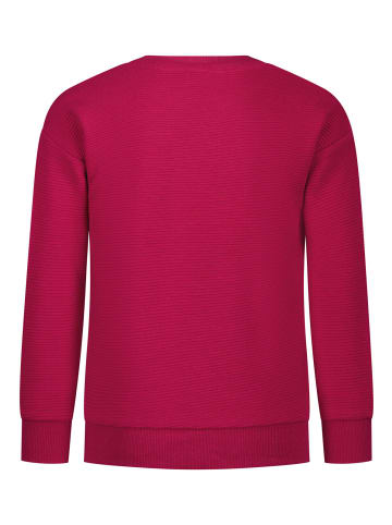 Salt and Pepper  Sweatshirt Wendepailletten in Cranberry