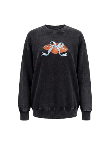 myMo Women Sweatshirt in Black