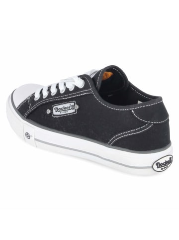 Dockers by Gerli Schnürhalbschuh in schwarz