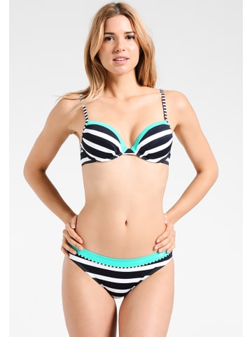 Kangaroos Bikini-Hose in schwarz-weiß