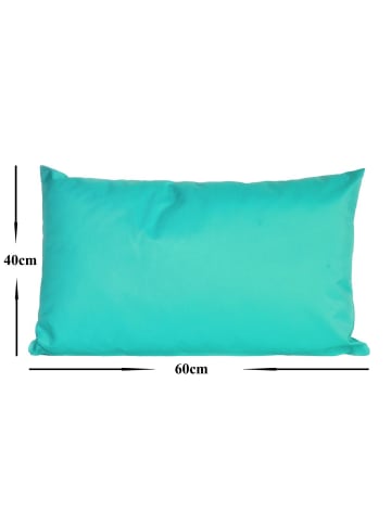 JACK 2er Set Outdoor Kissenhülle 40x60cm in Aqua