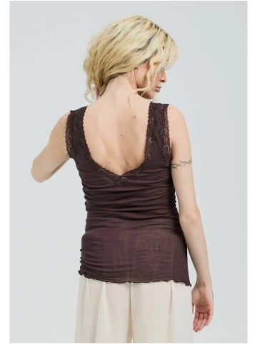 Seamless Basic Top Cotton Lacey in Java