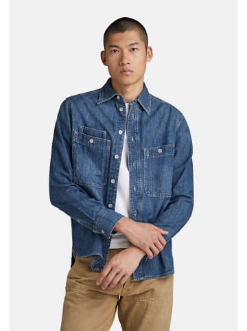 G-Star Hemd 'Nimes' in blau