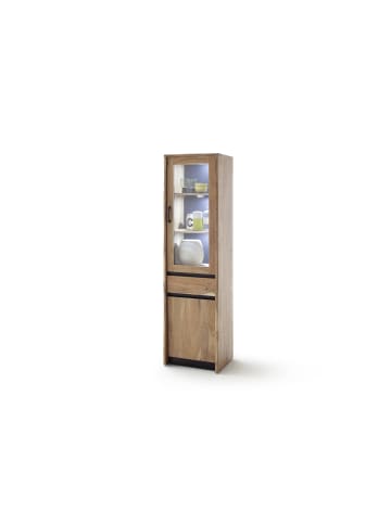Vaja Vitrine CALABRIA mit 2 Türen/ 1 Schubladen in Braun