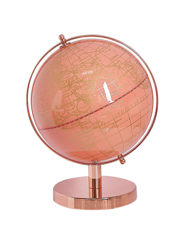 Beliani Globus CABOT in Roségold/Rosa - (W) 22 x (H) 28 x (L) 22 cm