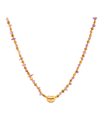Luxenter Halskette Tarthae mit 18 Karat Goldfinish – TARTHAE