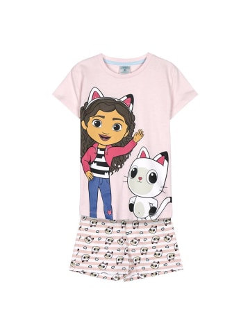 Gabby's Dollhouse Schlafanzug Kinder Pyjama T-Shirt & Short 2 Jahre