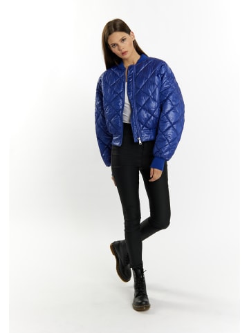 myMo ROCKS Damen Wattierter Blouson in Königsblau