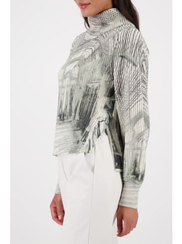 monari Pullover in sage gemustert