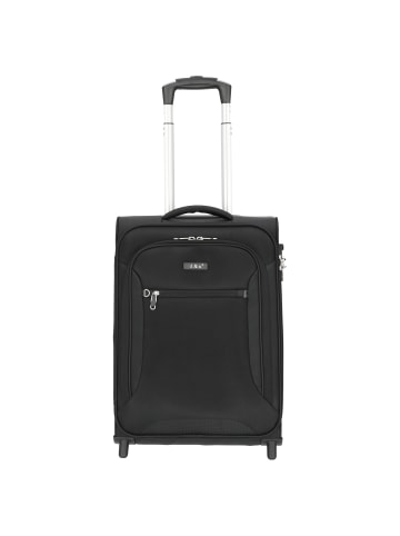 D&N Travel Line 6404 - 2-Rollen-Trolley S 49 cm in schwarz