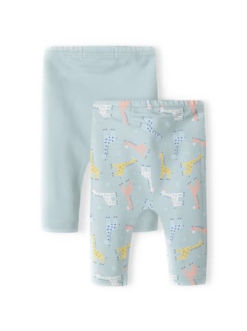 Minoti 2er-Set: Leggings bold 3 in hellgrün