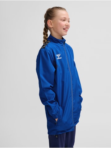 Hummel Reißverschluss Jacke Hmlauthentic Multisport Kinder in TRUE BLUE