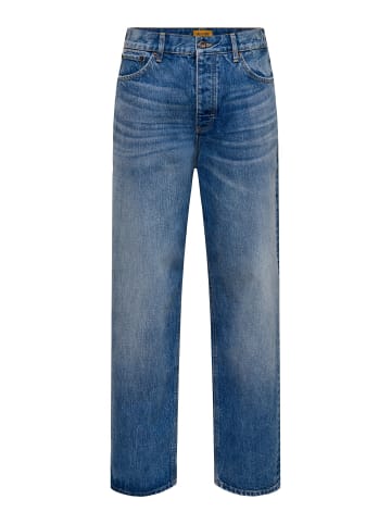 ONLY & SONS Locker geschnitten in Medium Blue Denim