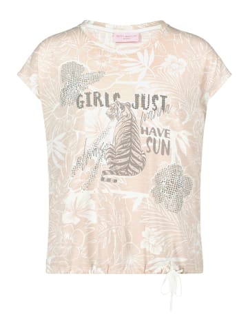 Betty Barclay Casual-Shirt mit Tunnelzug in Beige/Cream
