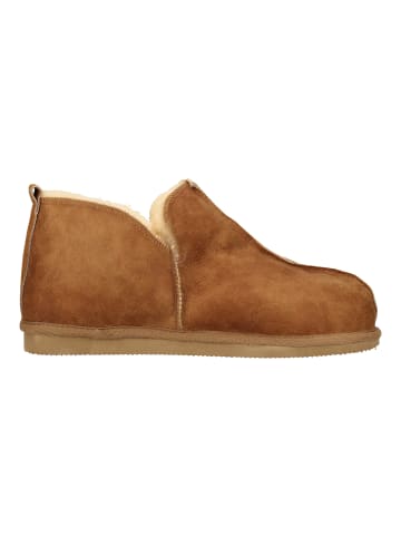 Shepherd Hausschuhe ANTON in Cognac