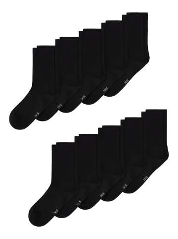 TWO SOON 10er-pack Socken in Black