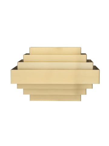 Signature Wandleuchte STATE BUILDING in Golden - (W) 38 x (H) 24 x (L) 24 cm