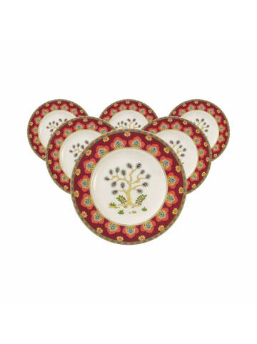 Villeroy & Boch 6er Set Brotteller Samarkand Rubin ø 16,4 cm bunt in bunt