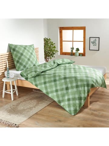 Traumschlaf Bettwäsche Daniel grün in grün