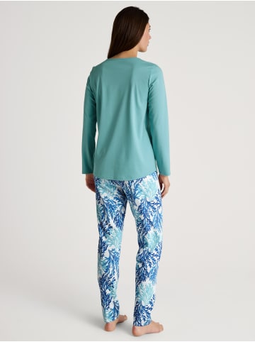 Calida Pyjama in ice green