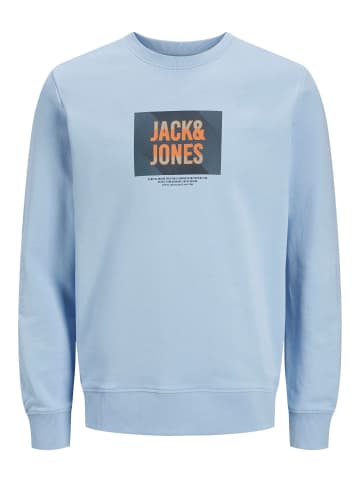 JACK & JONES PLUS Sweatshirt in Chambray Blue