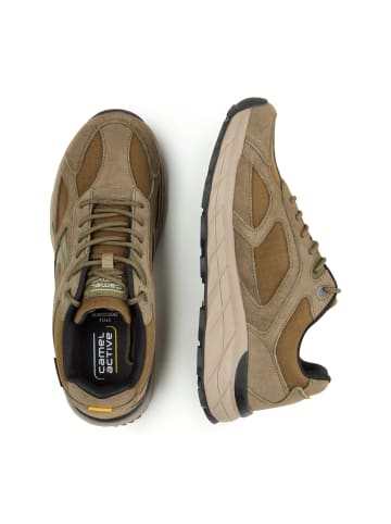 Camel Active teXXXactive® Sneaker aus Nubukleder in Braun