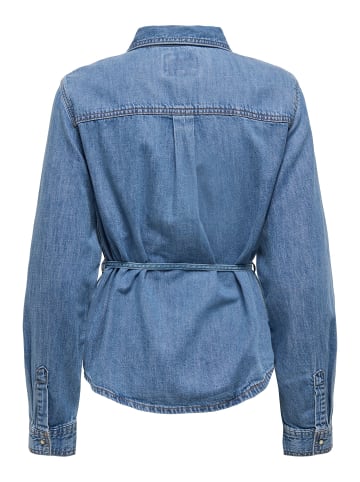 ONLY Jeanshemd in Medium Blue Denim