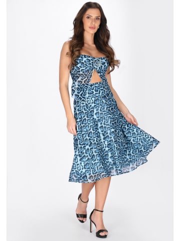 faina Women Skirt in blue black