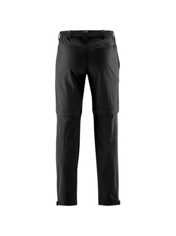 Maier Sports Hose T-Zip Off Tajo kurzgröße in Schwarz