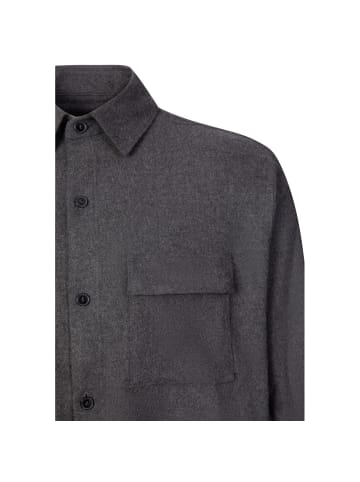 Karl Lagerfeld Langarmhemd 605976 in dunkelgrau