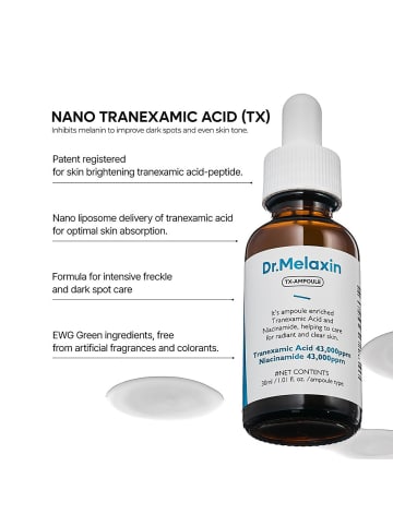 Dr.Melaxin Gesichtsserum TX Ampulle, 30 ml