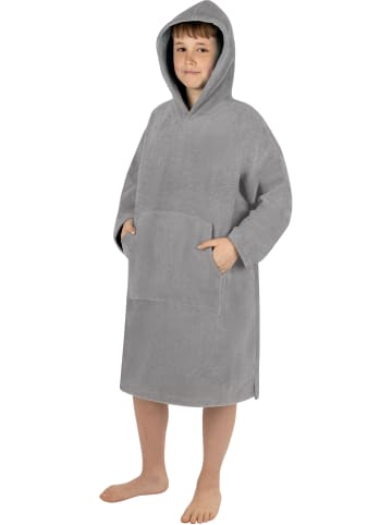 normani Kinder langarm Poncho (10-13 Jahre) Pichilemu in Grau