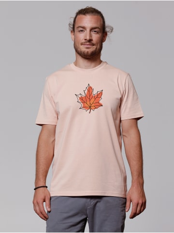 wat? Apparel T-Shirt Herbst in Fraiche Peche
