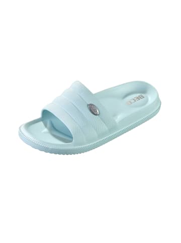 BECO the world of aquasports Badesandalen PASTELL in aqua türkis