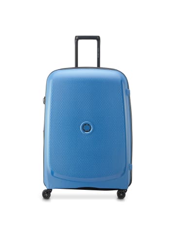 Delsey Belmont Plus 4 Rollen Trolley L 76 cm mit Dehnfalte in zink blau