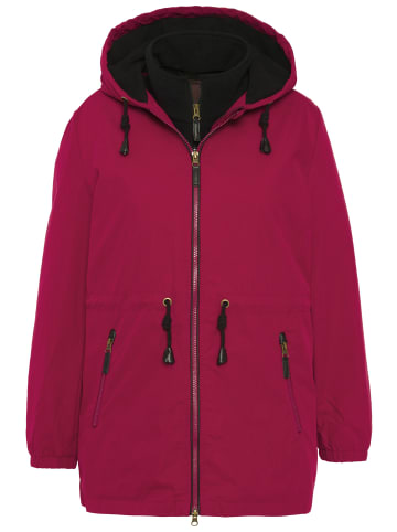 Ulla Popken Parka in karminrot