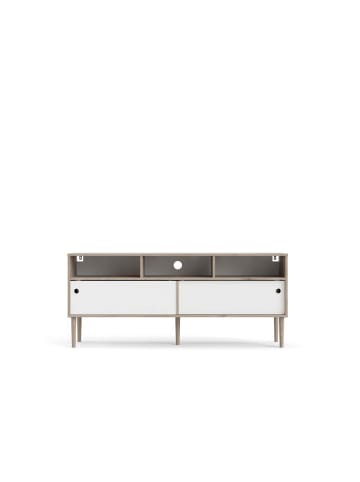 ebuy24 TV Tisch Penny Weiß 148 x 41 cm